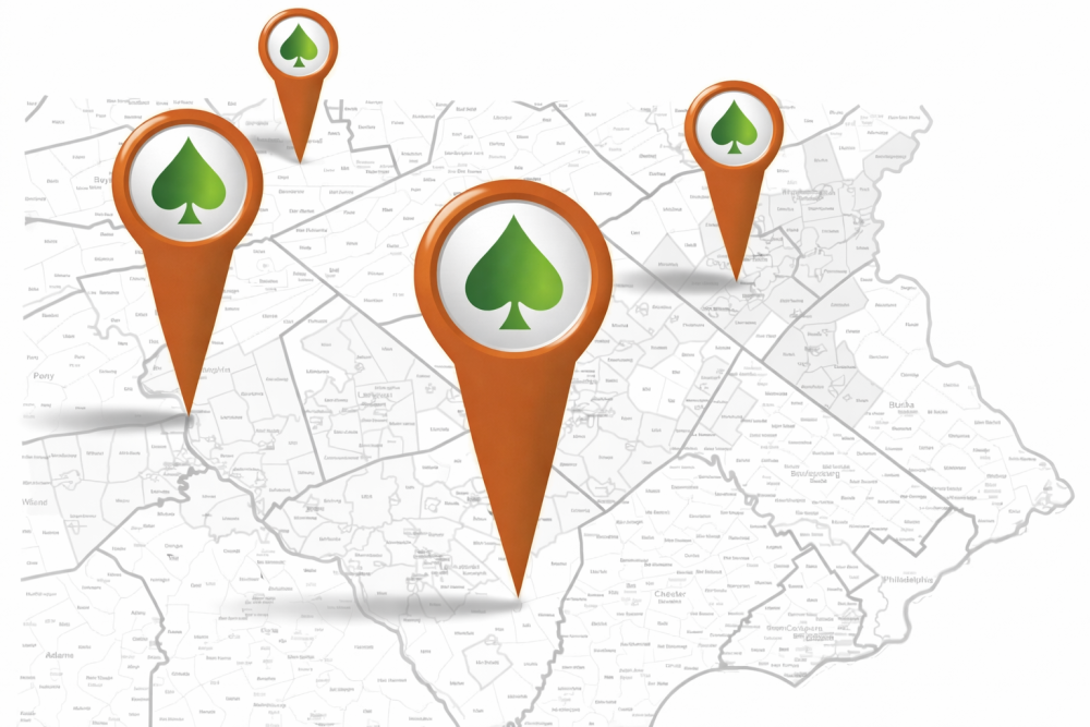 Service areas for VOC testing